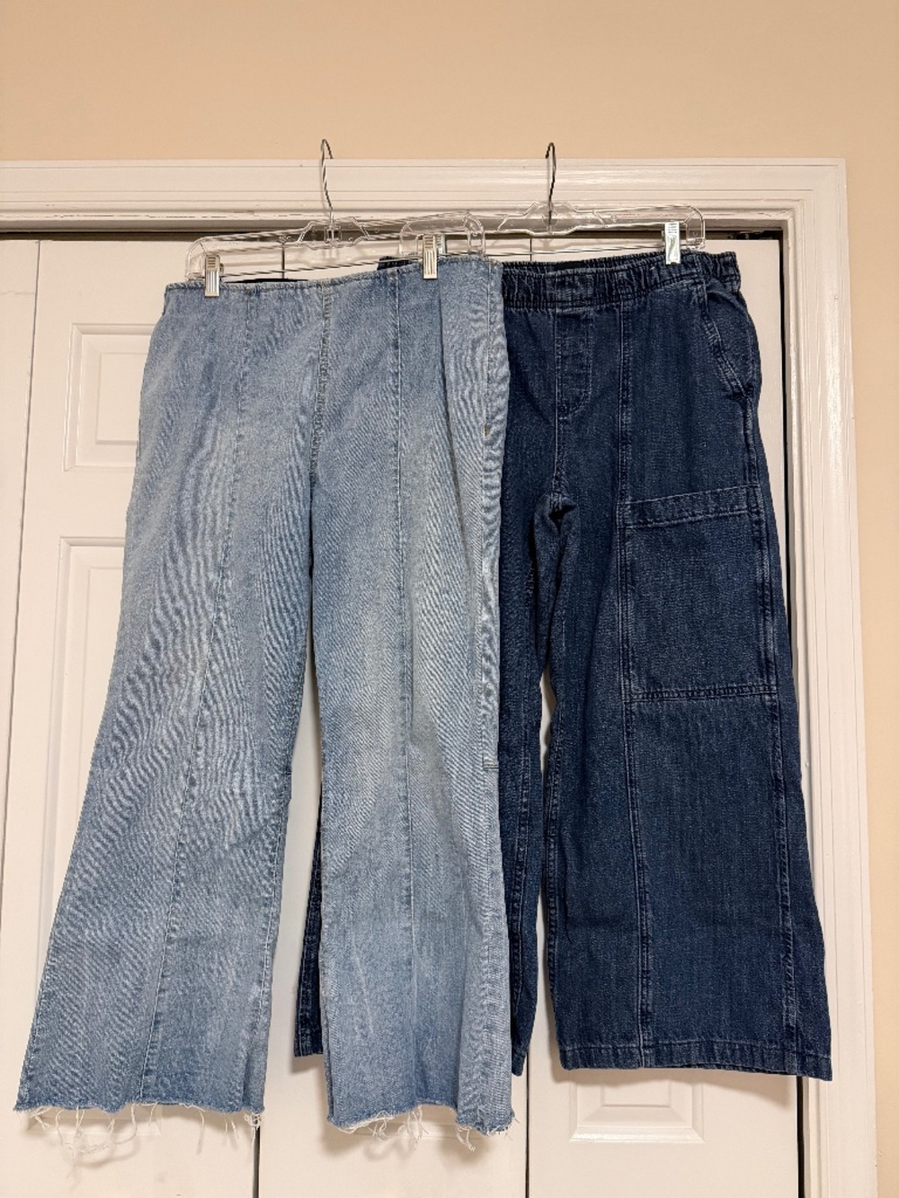 2 pairs of jeans
